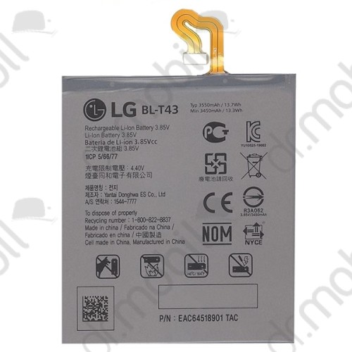 Akkumulátor LG G8s ThinQ (LMG810EAW) 3550mAh Li-ion BL-T43